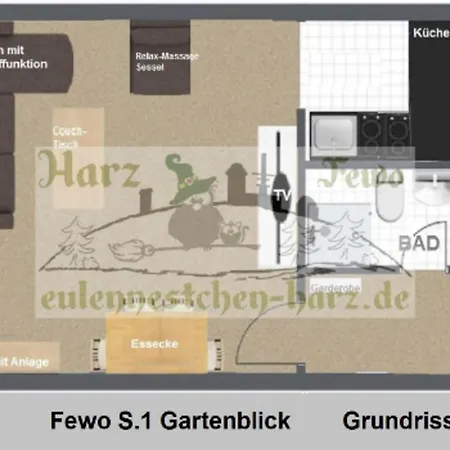 Eulennestchen-harz S1 Fuer Familie & Hund *